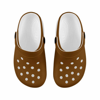 Chocolate Brown Clogs For Youth - Unisex / Clogs / Youth