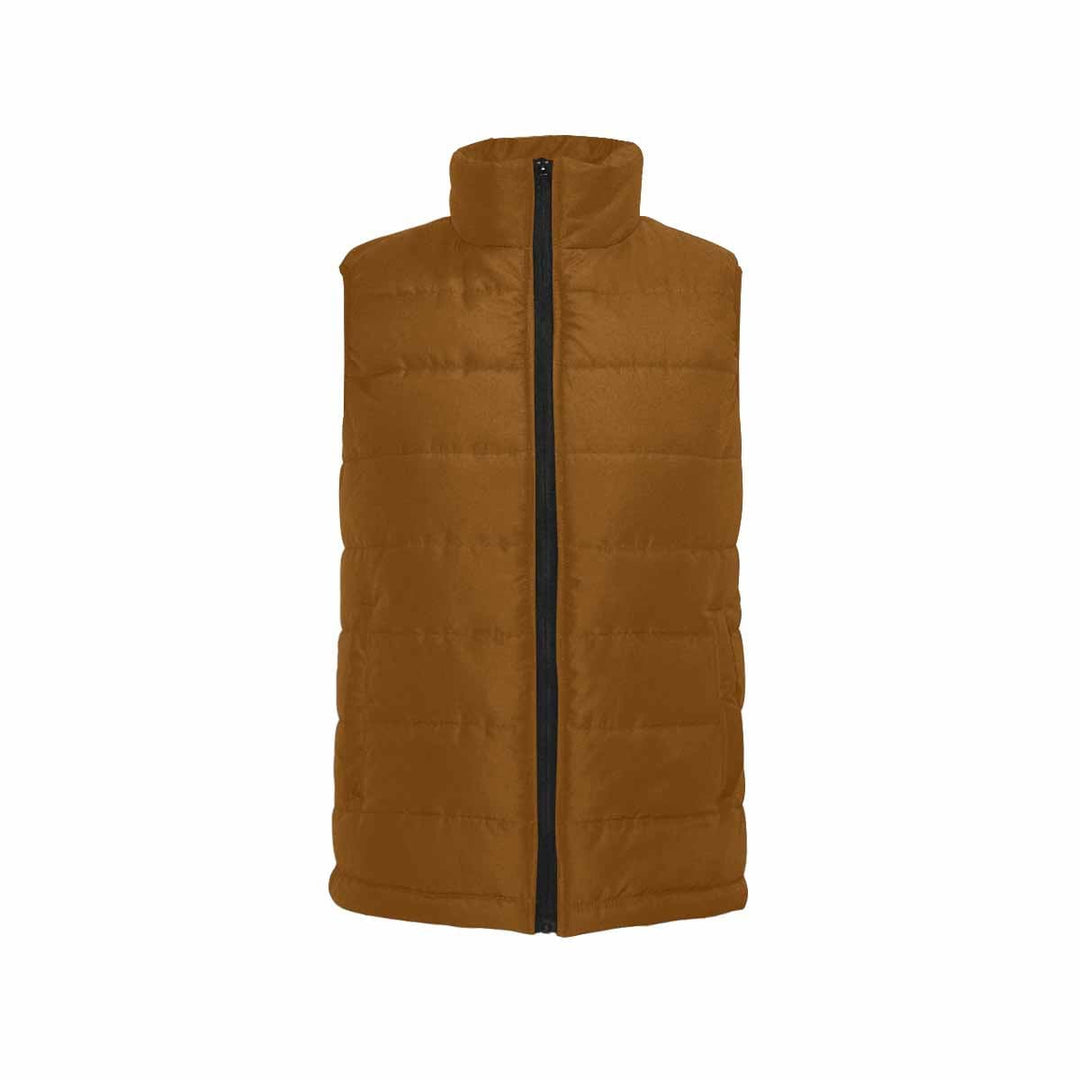 Chocolate Brown Mens Padded Vest - Mens | Vests