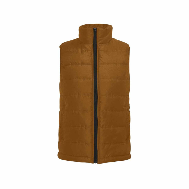 Chocolate Brown Mens Padded Vest - Mens | Vests