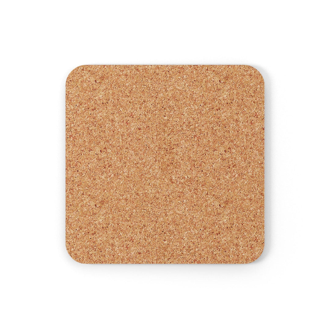 Coaster Set of 4 for Drinks Brown White Stone Pattern - Decorative | Coasters