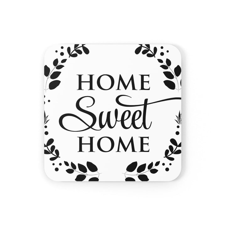 Coaster Set of 4 for Drinks Home Sweet Home - Decorative | Coasters