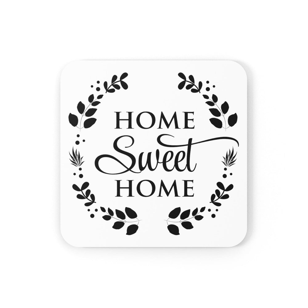 Coaster Set of 4 for Drinks Home Sweet Home - Decorative | Coasters