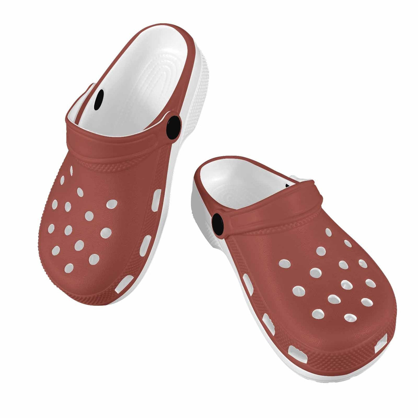 Cognac Red Clogs For Youth - Unisex | Clogs | Youth