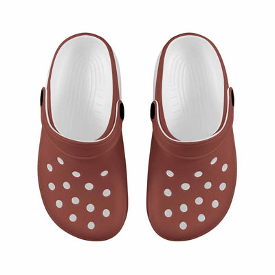 Cognac Red Clogs For Youth - Unisex | Clogs | Youth