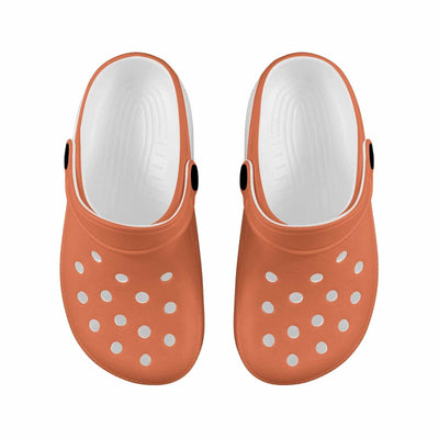 Coral Red Clogs For Youth - Unisex / Clogs / Youth