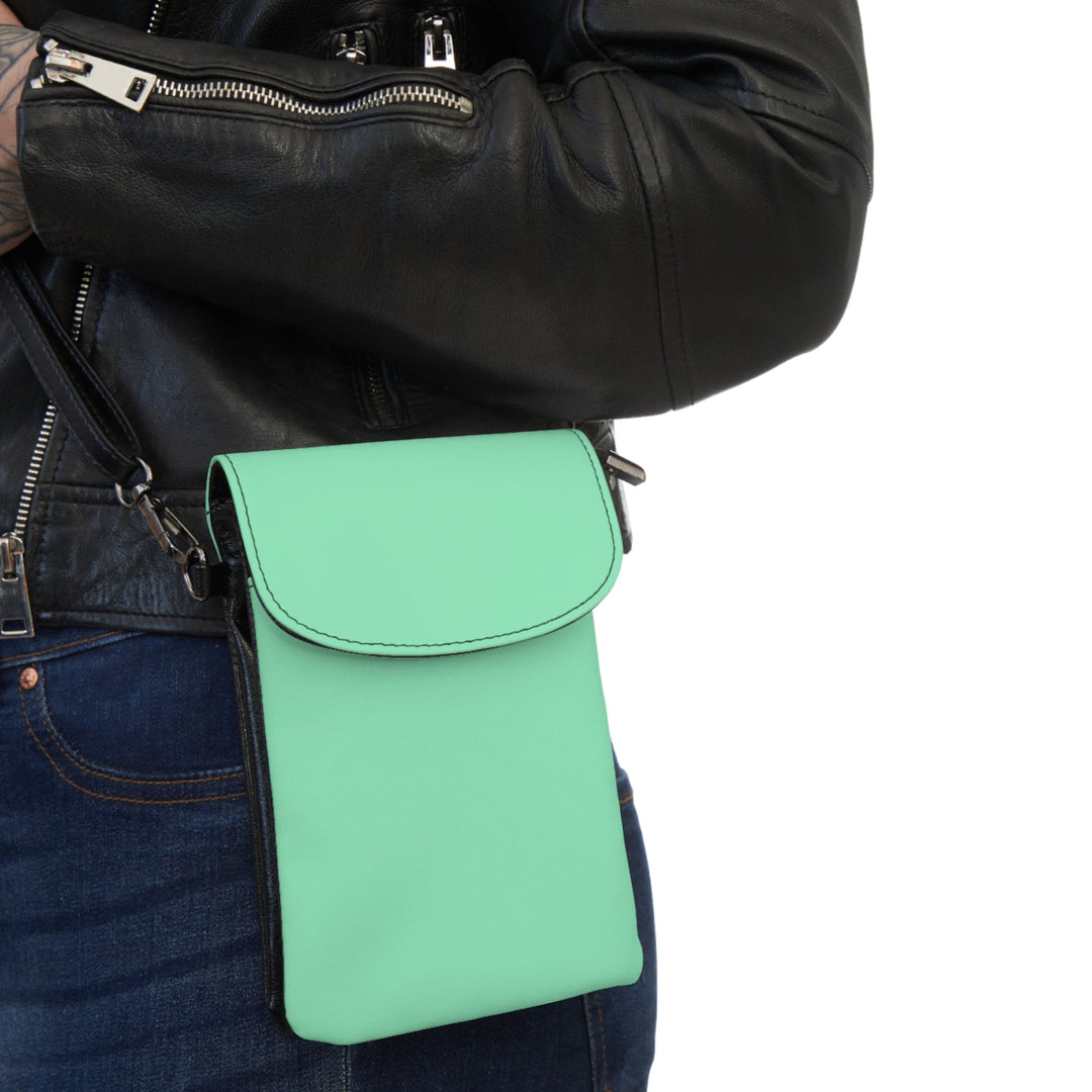 Crossbody Cell Phone Wallet Seafoam Green - Bags | Crossbody Bags