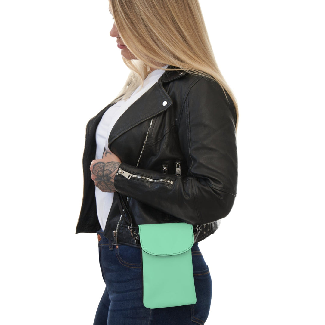 Crossbody Cell Phone Wallet Seafoam Green - Bags | Crossbody Bags