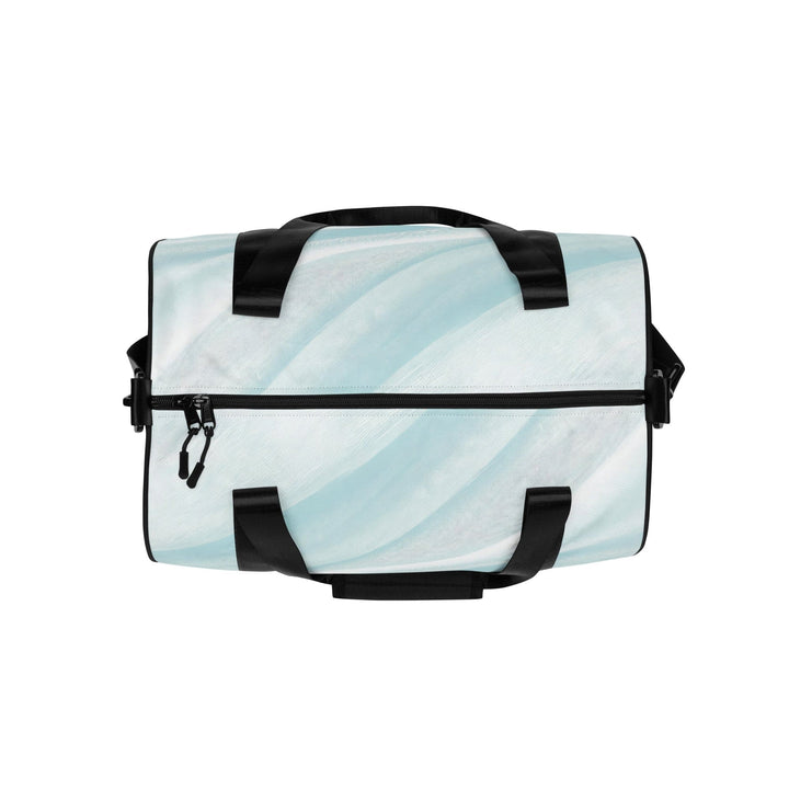 Crossbody Water-resistant Travel Bag Pastel Blue Swirl - Bags | Travel Bags