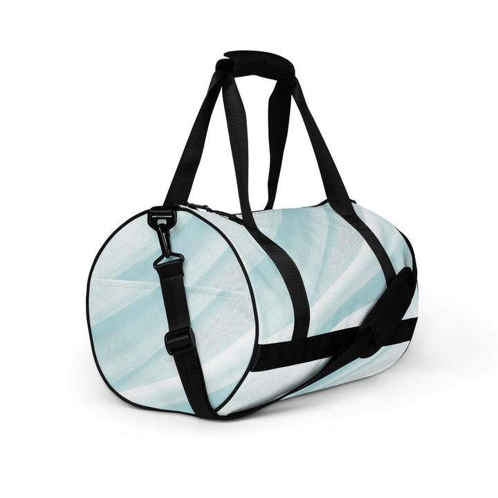 Crossbody Water-resistant Travel Bag Pastel Blue Swirl - Bags | Travel Bags