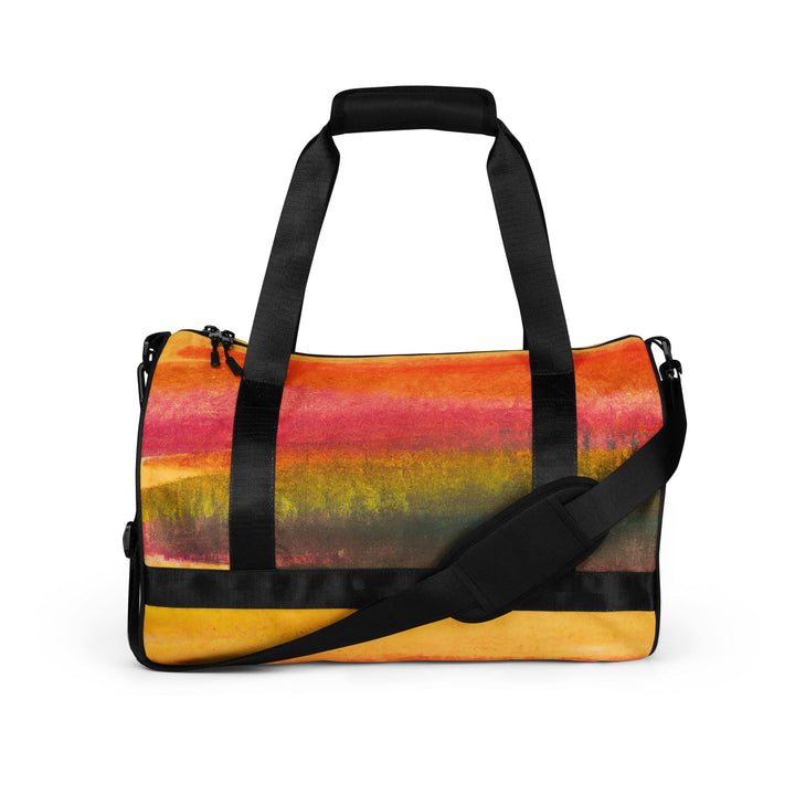 Crossbody Water-resistant Travel Bag Autumn Fall Watercolor Abstract - Bags