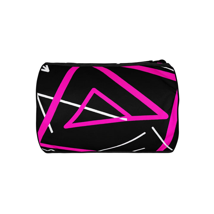 Crossbody Water-resistant Travel Bag Black and Pink Pattern - Bags | Travel