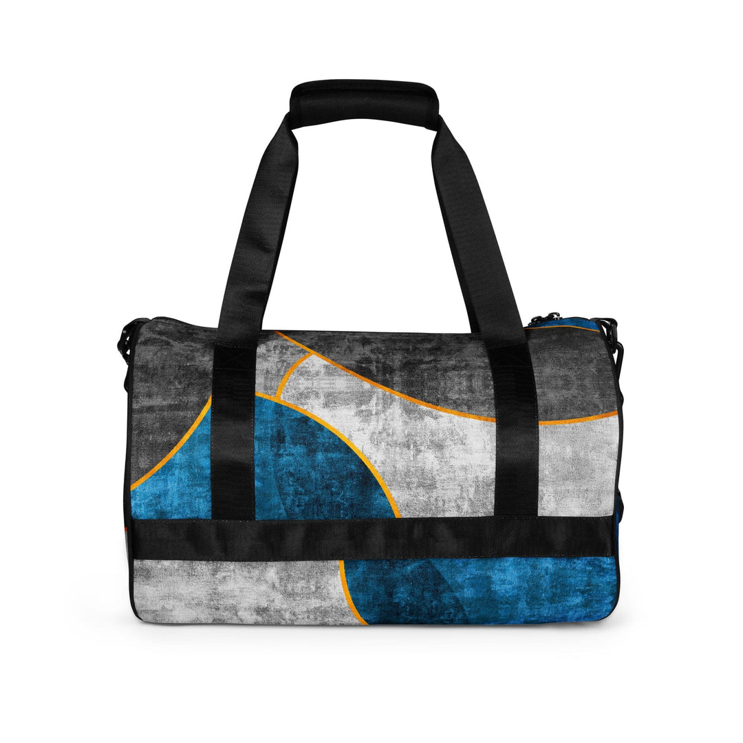 Crossbody Water-resistant Travel Bag Blue Grey Design - Bags | Travel Bags