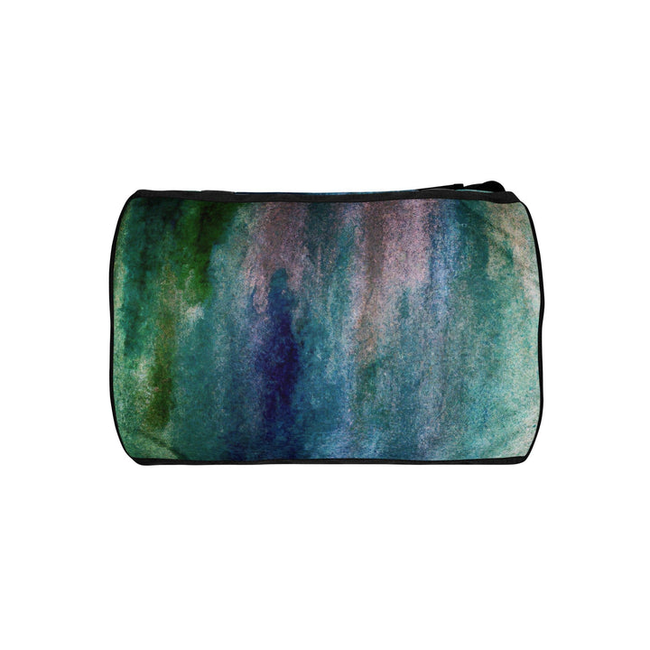 Crossbody Water-resistant Travel Bag Blue Hue Watercolor Abstract - Bags