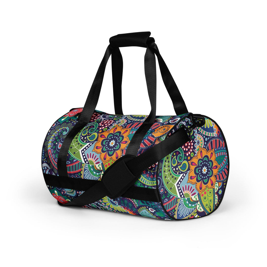 Crossbody Water-resistant Travel Bag Floral Paisley 22523 - Bags | Travel Bags