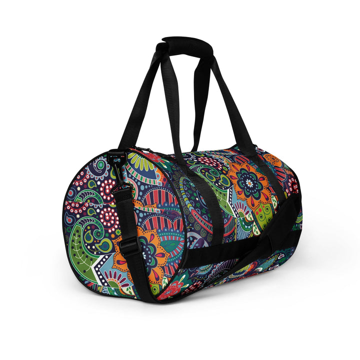 Crossbody Water-resistant Travel Bag Floral Paisley 22523 - Bags | Travel Bags