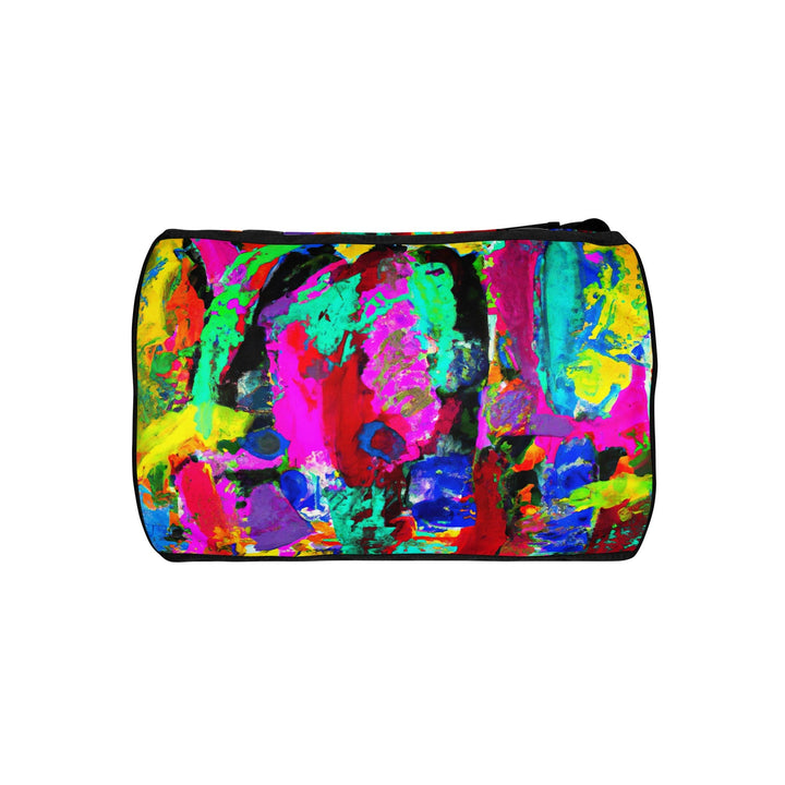 Crossbody Water-resistant Travel Bag Multicolor Abstract Pattern 2 - Bags