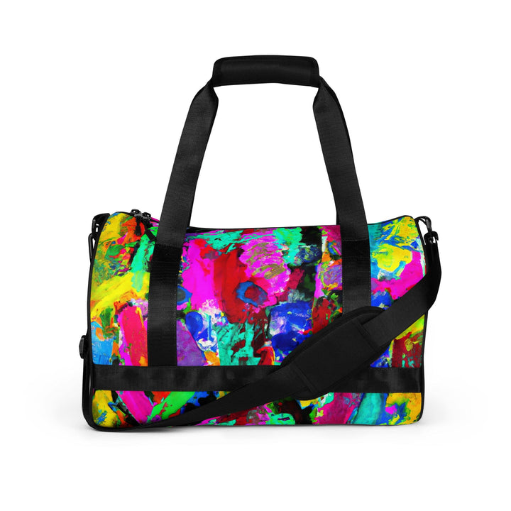 Crossbody Water-resistant Travel Bag Multicolor Abstract Pattern 2 - Bags