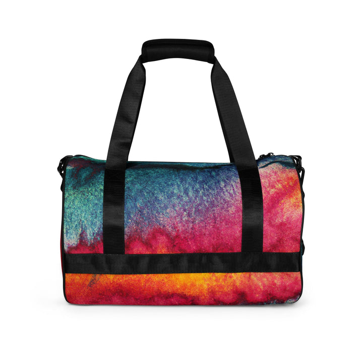 Crossbody Water-resistant Travel Bag Multicolor Abstract Pattern - Bags