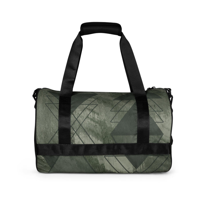 Crossbody Water-resistant Travel Bag - Olive Green Triangular - Bags/Travel