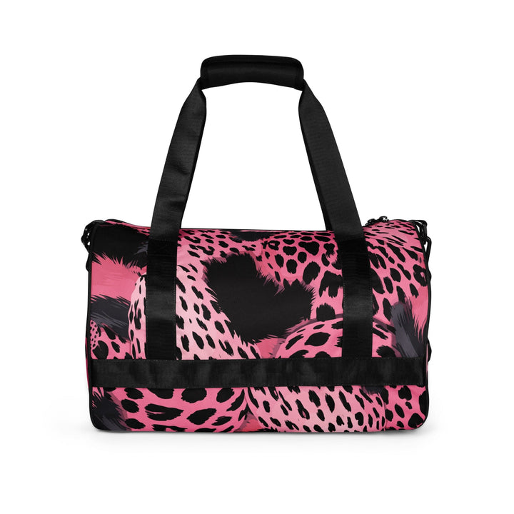 Crossbody Water-resistant Travel Bag Pink and Black Spotted - Bags | Travel