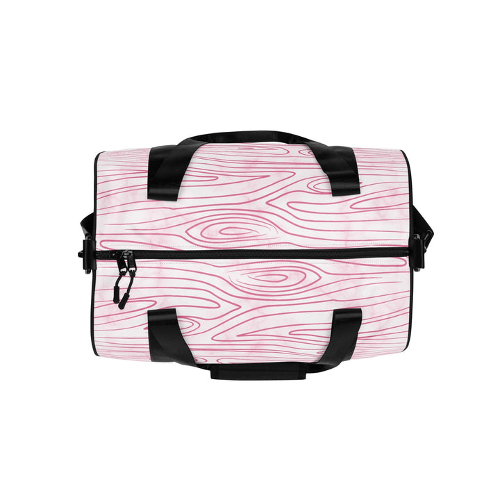 Crossbody Water-resistant Travel Bag Pink Line Art Sketch Print - Bags | Travel