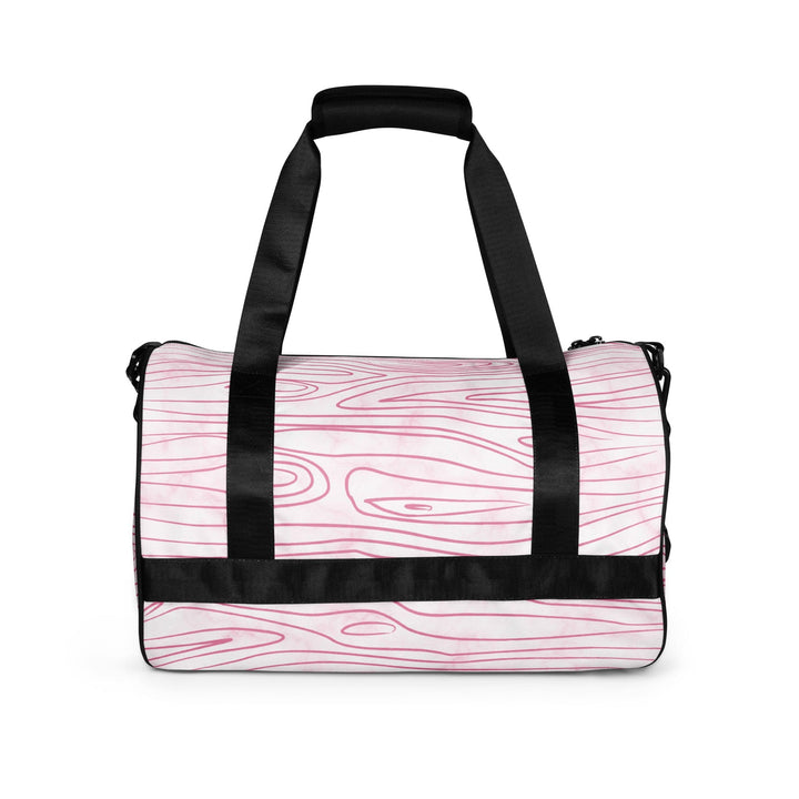 Crossbody Water-resistant Travel Bag Pink Line Art Sketch Print - Bags | Travel