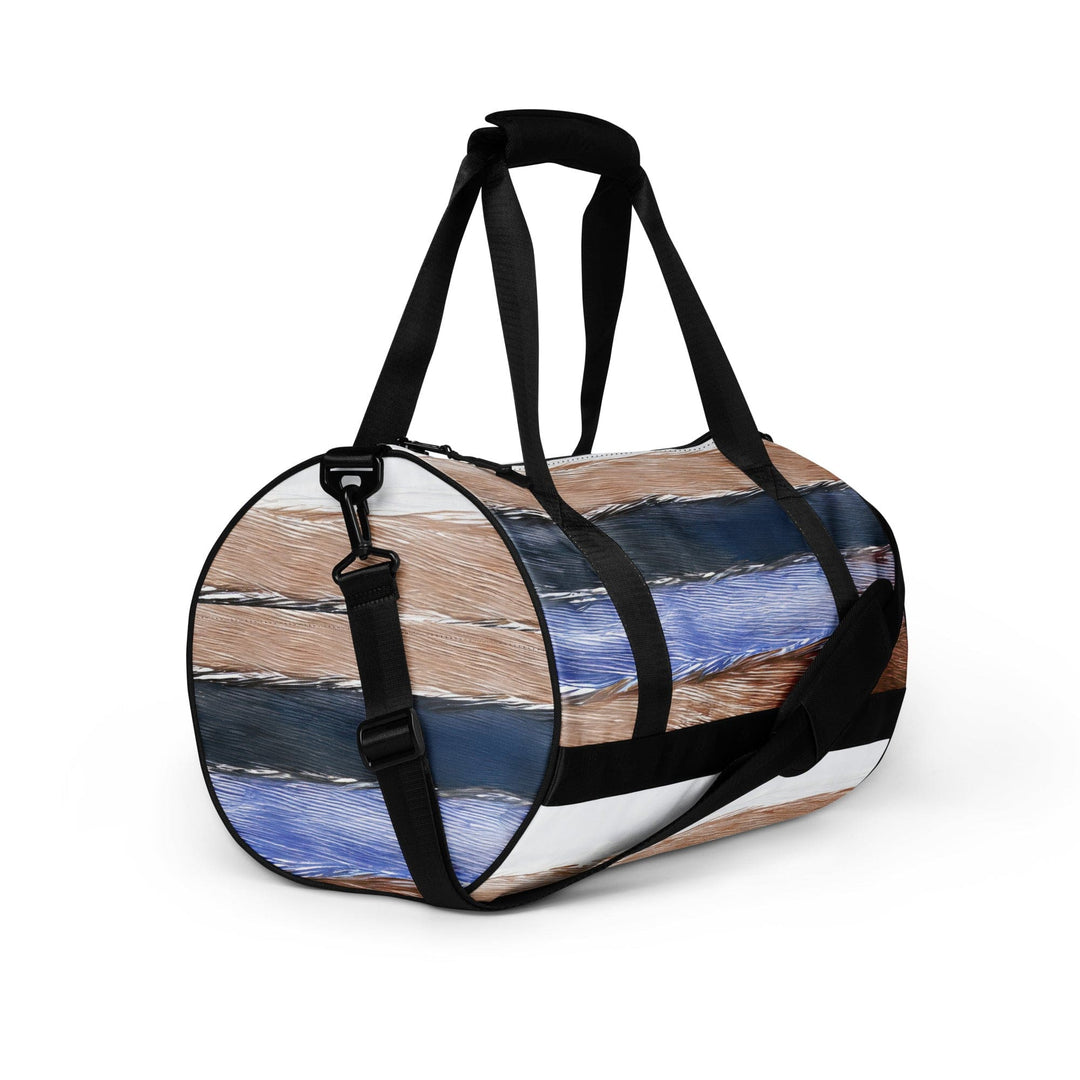 Crossbody Water-resistant Travel Bag Rustic Hues Pattern - Bags | Travel Bags