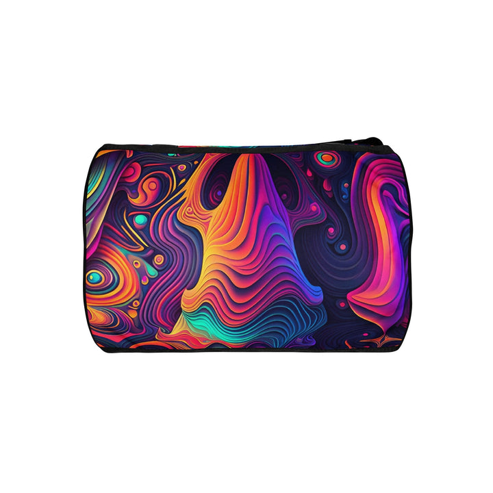 Crossbody Water-resistant Travel Bag Vibrant Psychedelic - Bags | Travel Bags