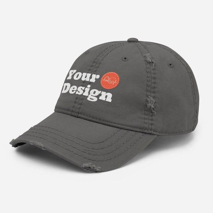 Custom Distressed Dad Hat