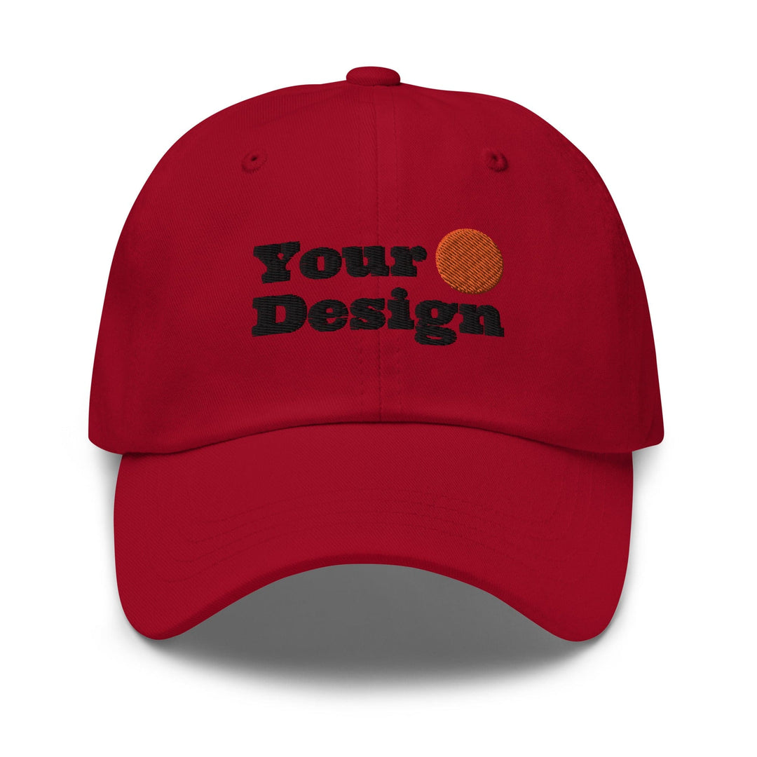 Custom Embroidered Baseball Cap - Adjustable - Custom/Hats