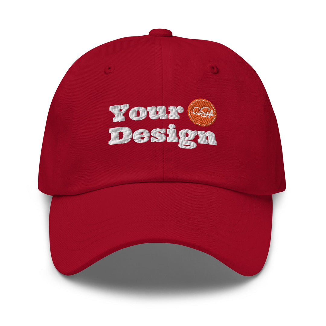 Custom Embroidered Baseball Cap - Adjustable - Custom/Hats