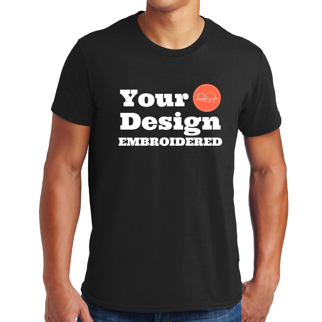 Custom Embroidered Graphic T-shirt - Custom | Apparel | Graphic Tops