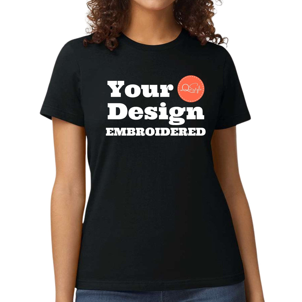 Custom Embroidered T-shirt - Custom | Apparel | Graphic Tops