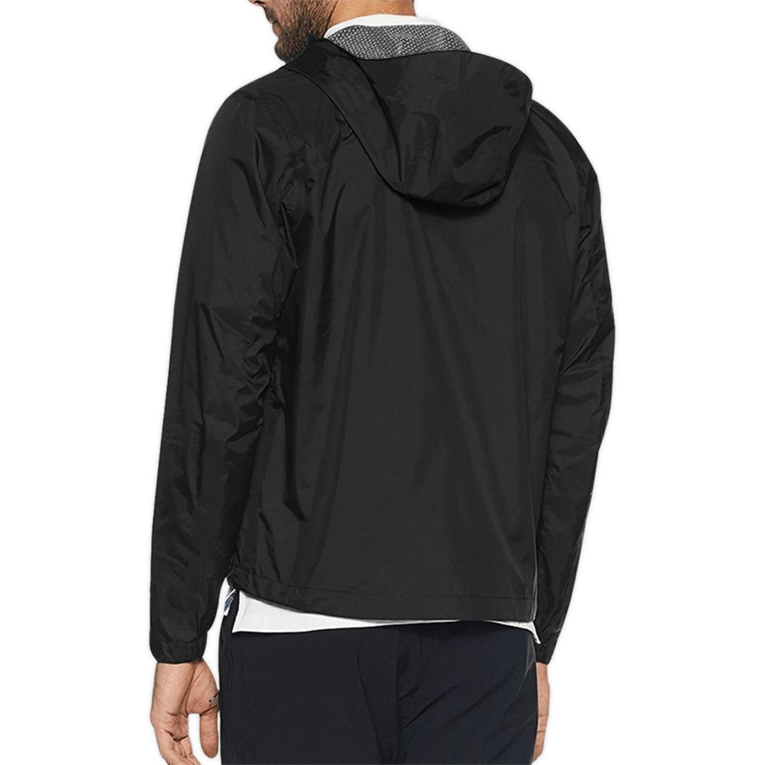 Custom Hooded Windbreaker Jacket - Add Text Name Monogram Logo Or Image Design