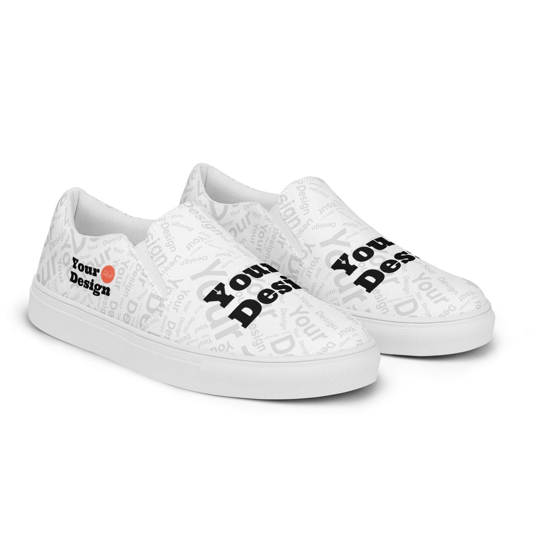 Custom Print Mens Slip-on Canvas Shoes - Custom | Shoes