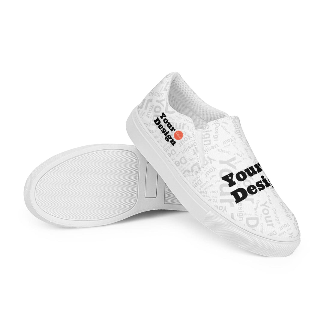 Custom Print Mens Slip-on Canvas Shoes - Custom | Shoes