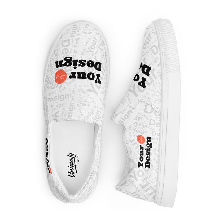 Custom Print Mens Slip-on Canvas Shoes - Custom | Shoes