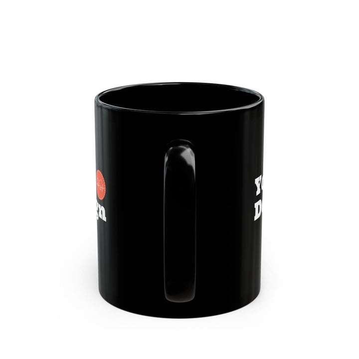 Custom Print Black Ceramic Mug 11oz - Custom | Drinkware