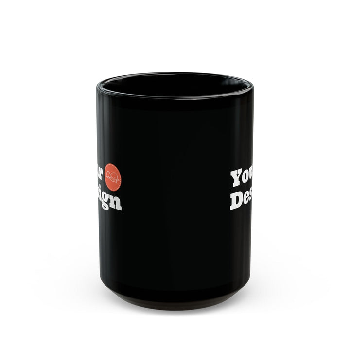 Custom Print Black Ceramic Mug 15 Oz - Custom | Drinkware