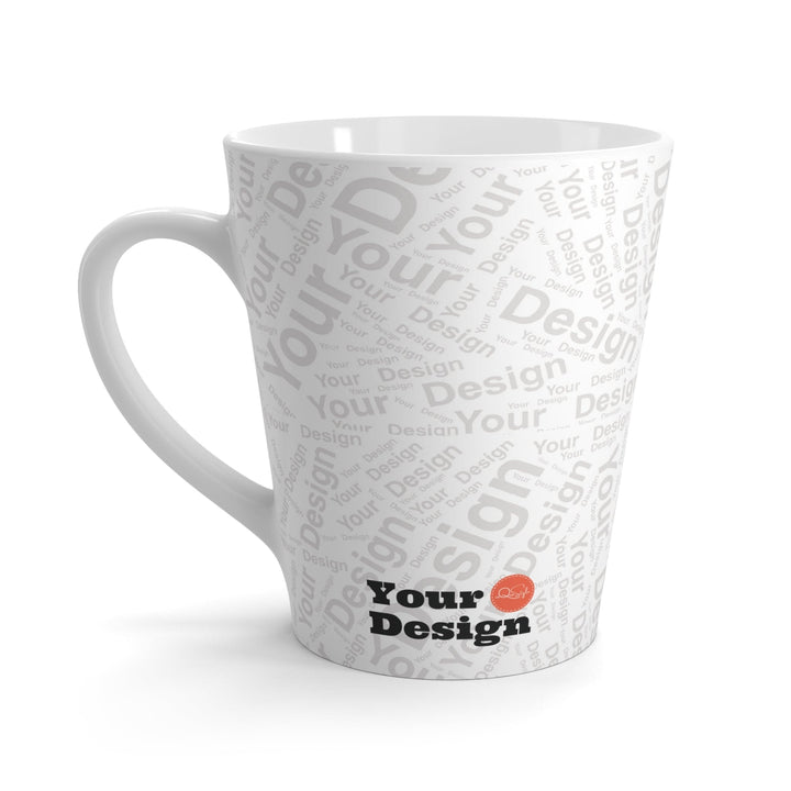 Custom Print Ceramic Latte Mug 12 Oz - Custom | Drinkware