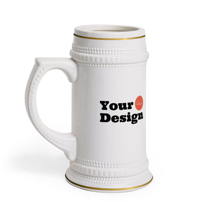 Custom Print Ceramic Stein Mug - 22oz - Custom | Drinkware