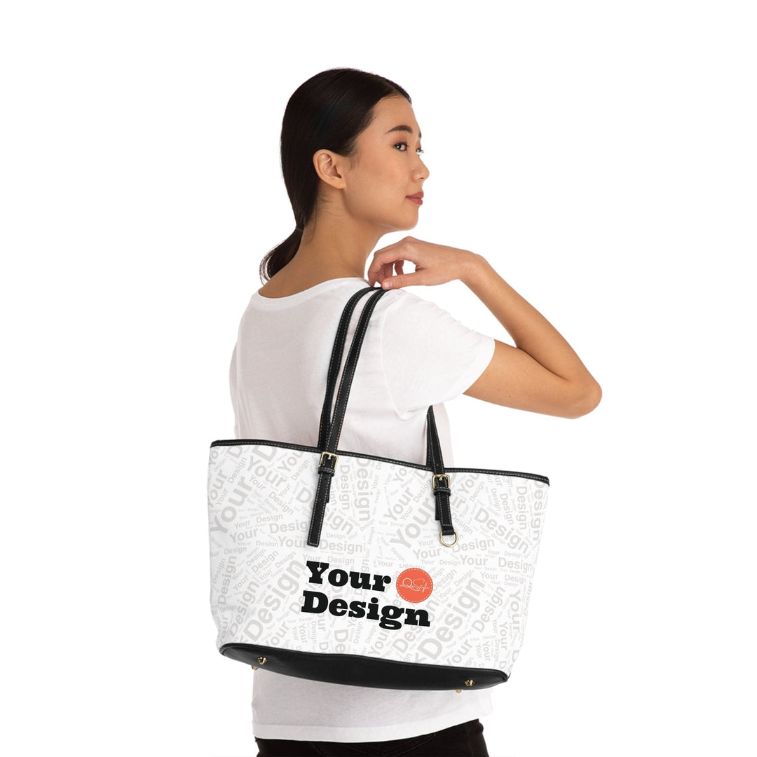 Custom Print Faux Leather Shoulder Bag - Custom | Bags