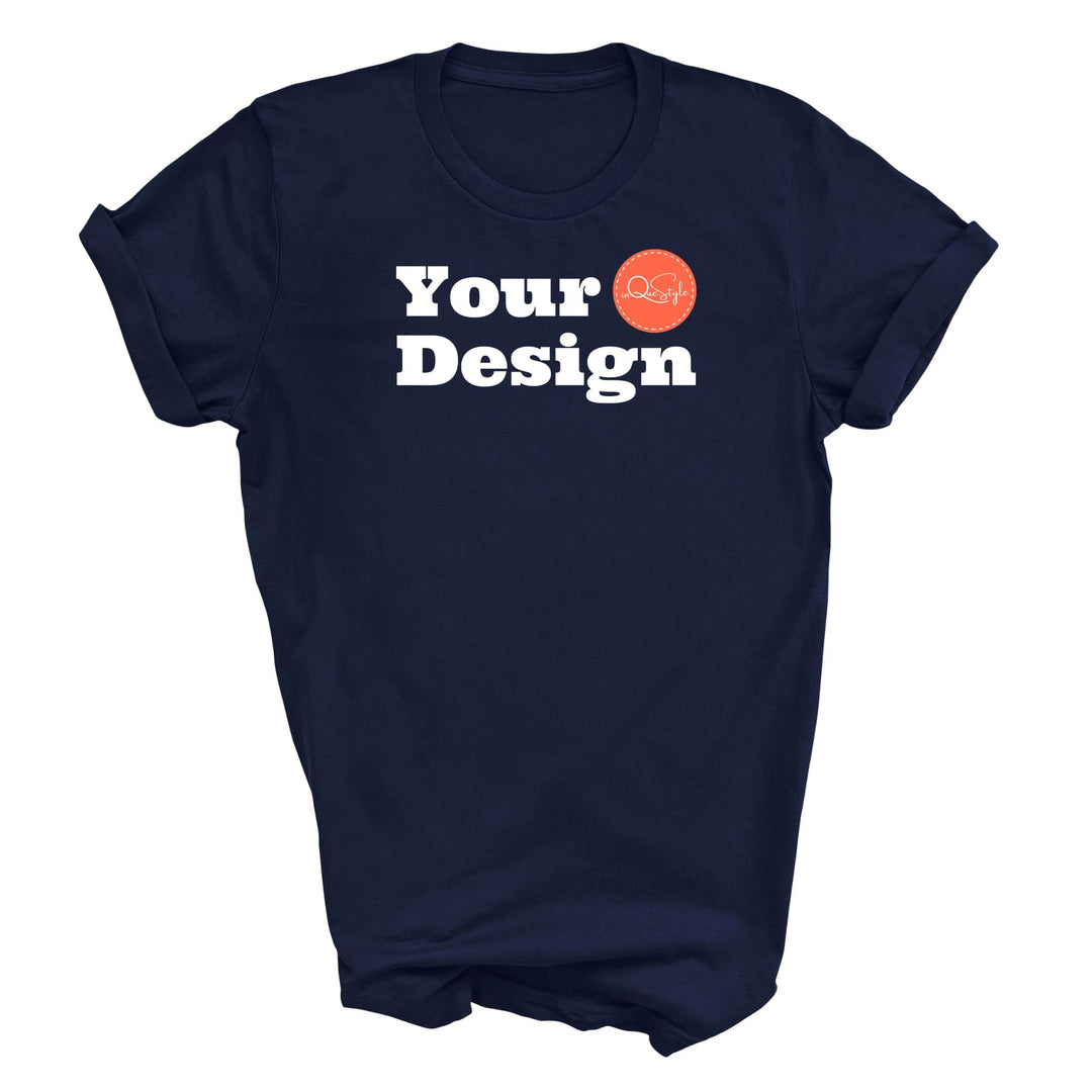 Custom Print Graphic T-shirt - Front Design - Custom/Apparel/Graphic Tops
