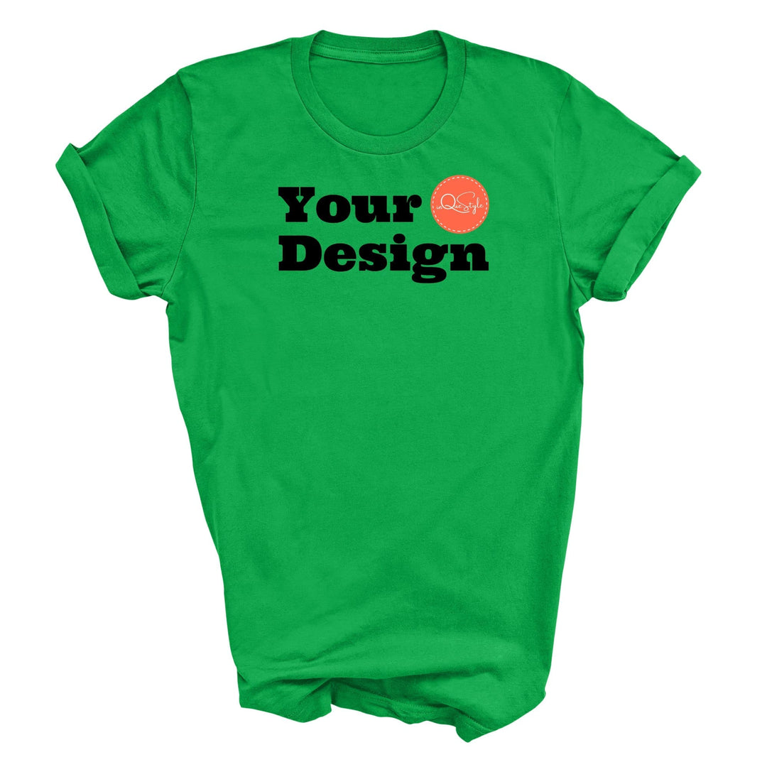 Custom Print Graphic T-shirt - Front Design - Custom/Apparel/Graphic Tops