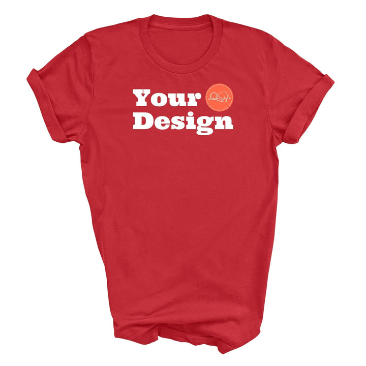 Custom Print Graphic T-shirt - Front Design - Custom/Apparel/Graphic Tops