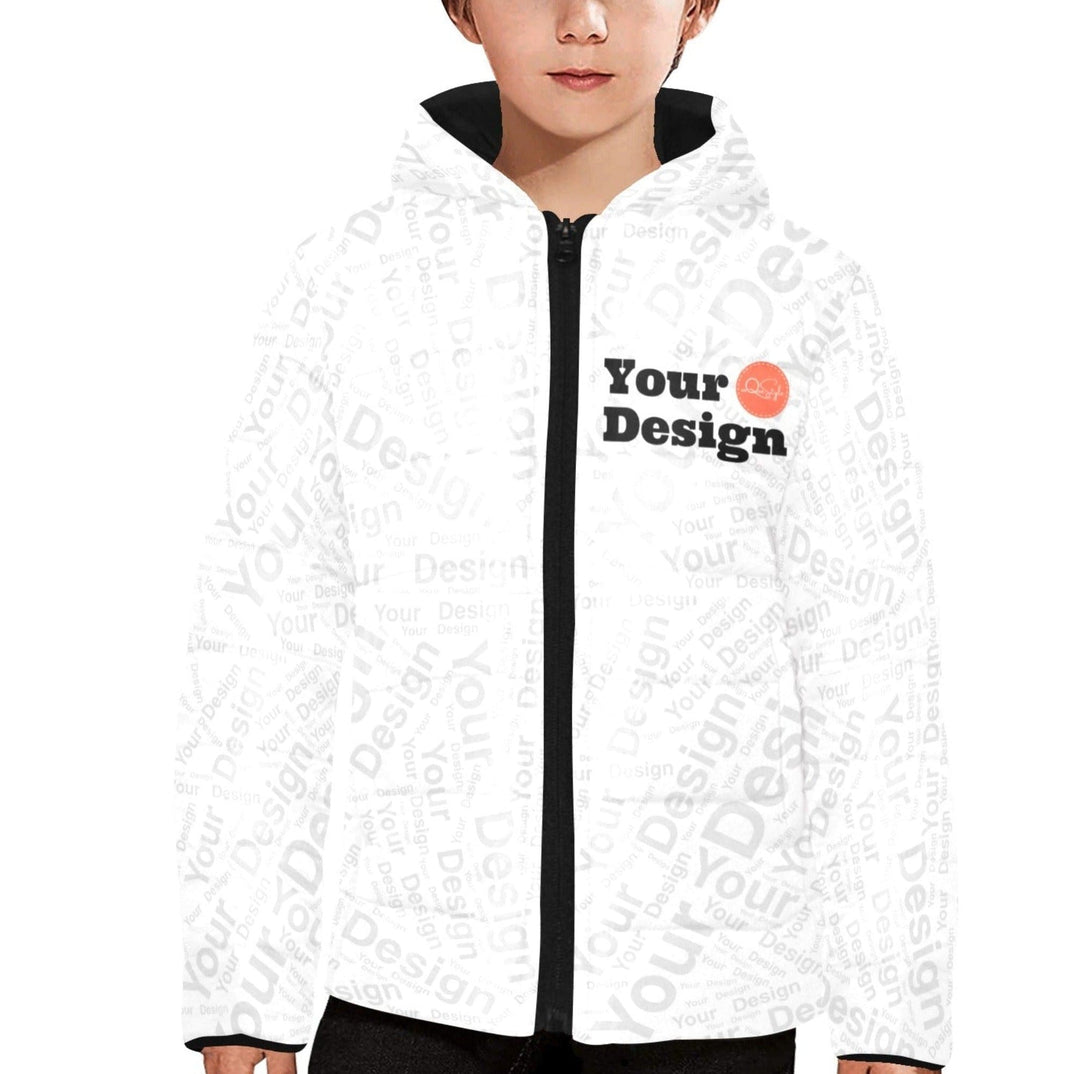 Custom Print Youth Hooded Jacket - Custom | Outerwear | Jackets