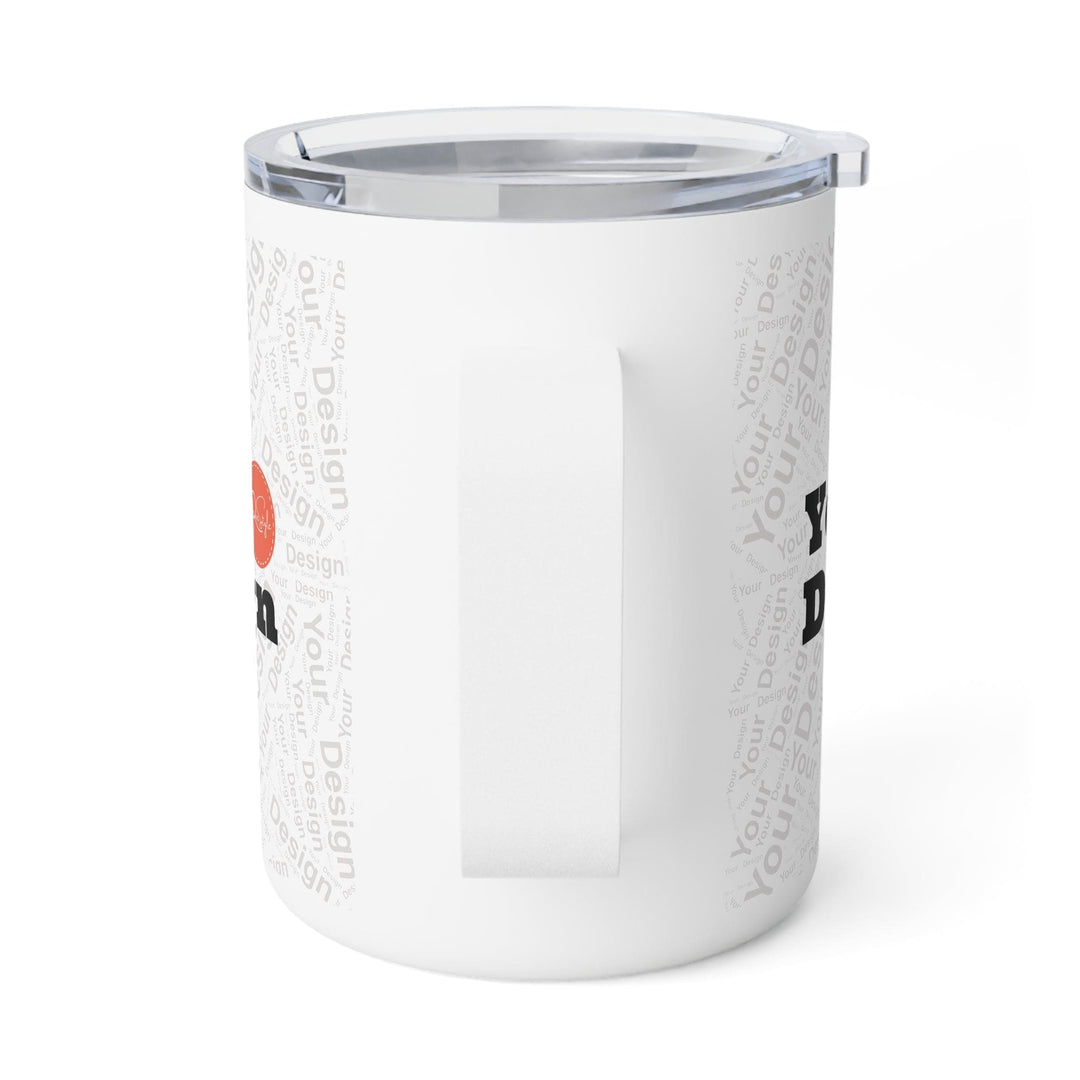 Custom Print Insulated Coffee Mug 10oz - Custom | Drinkware