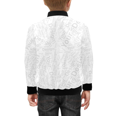Custom Print Kids’ Bomber Jacket with Pockets - Custom | Jackets