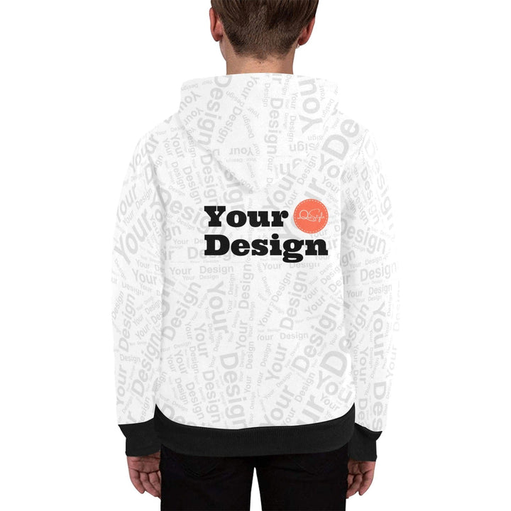 Custom Print Kids Full Zip Hoodie - Custom | Apparel | Activewear | Hoodies