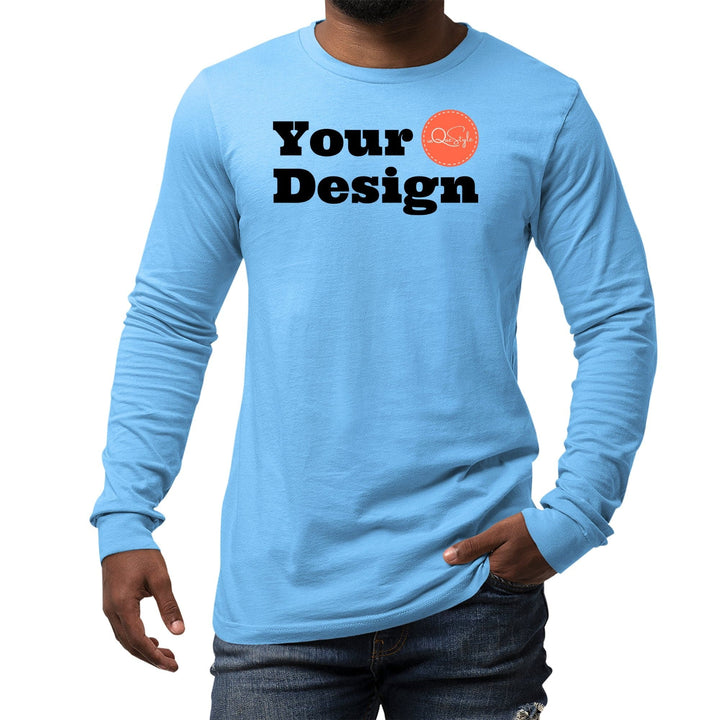 Custom Print Long Sleeve T-shirt - Custom/Apparel/Graphic Tops